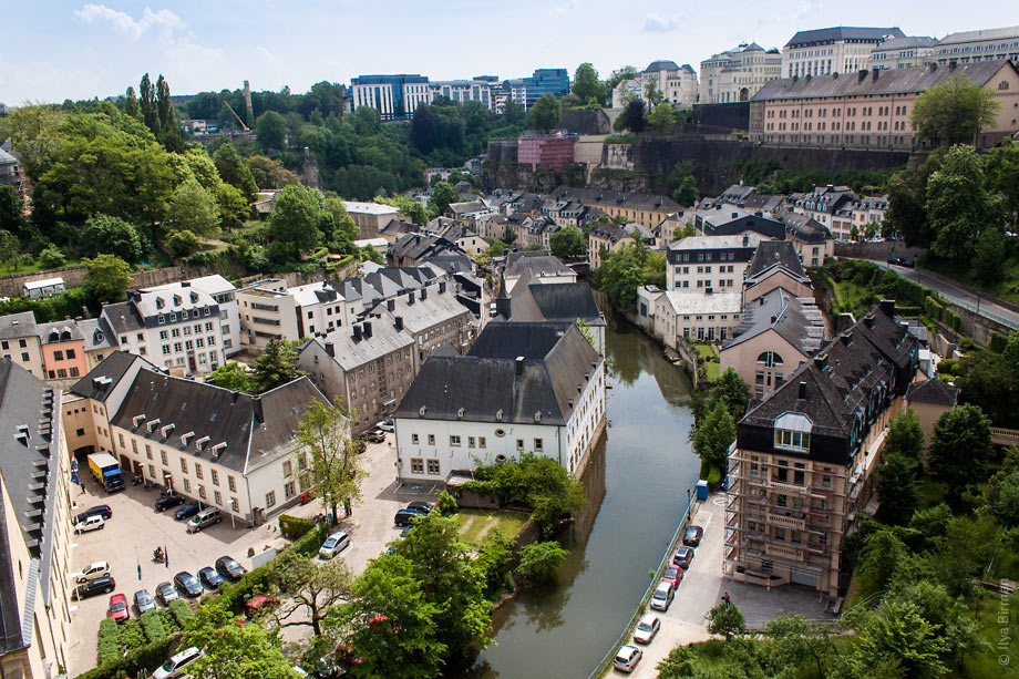 Luxembourg is a two-storey city