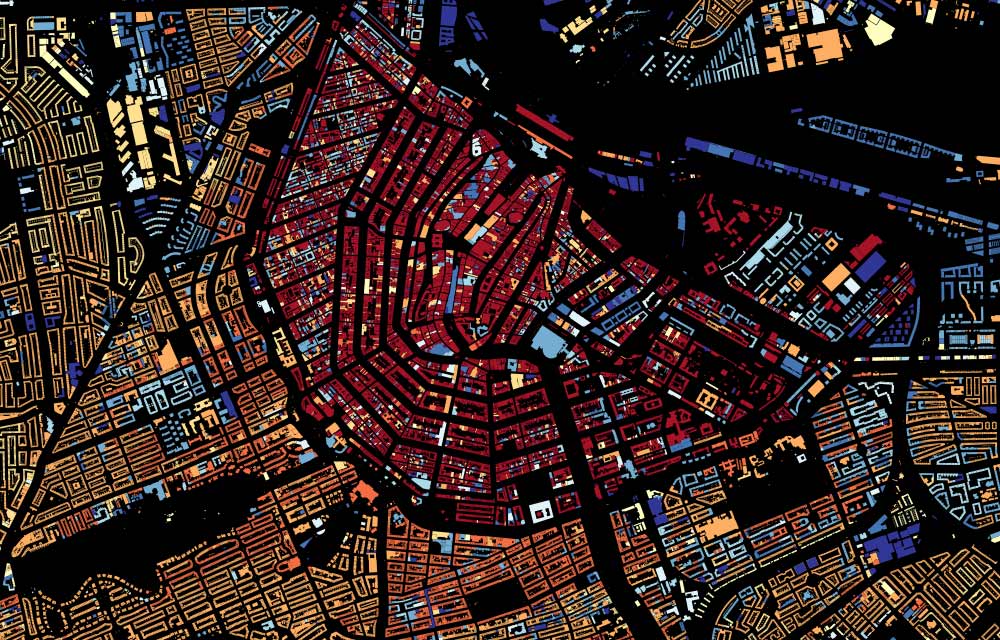 Buildings age in the Netherlands