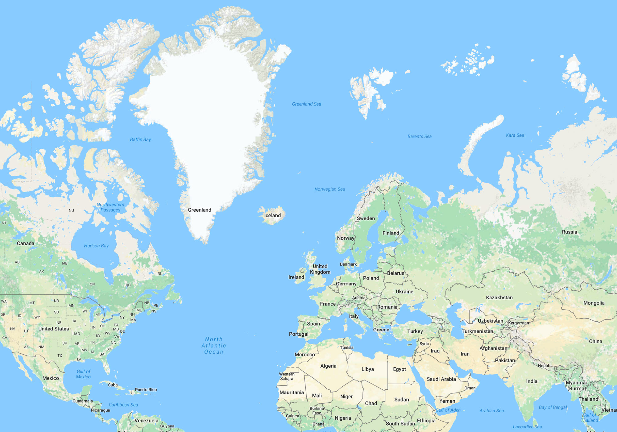 A Google Map