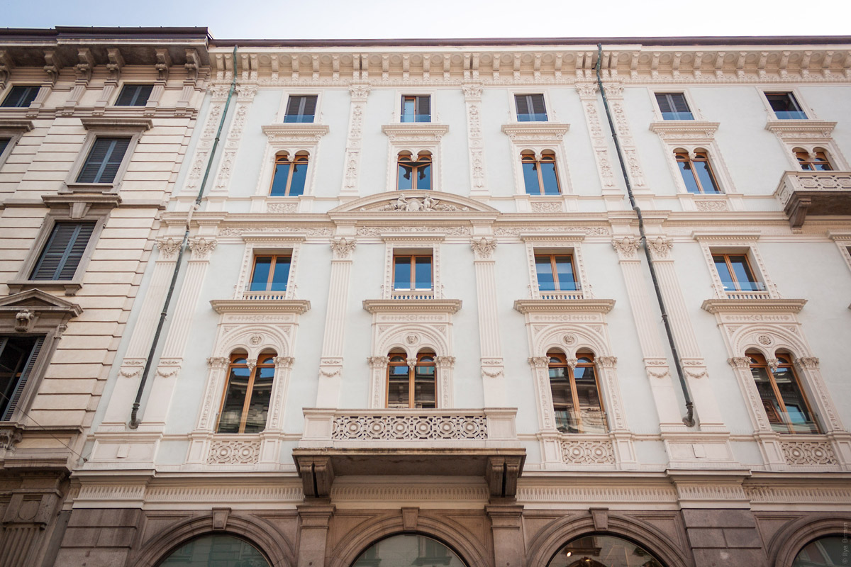 A building in Milan