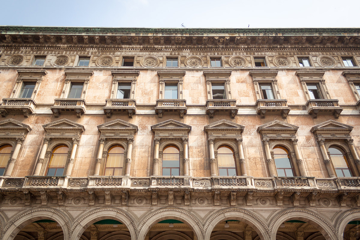 A building in Milan