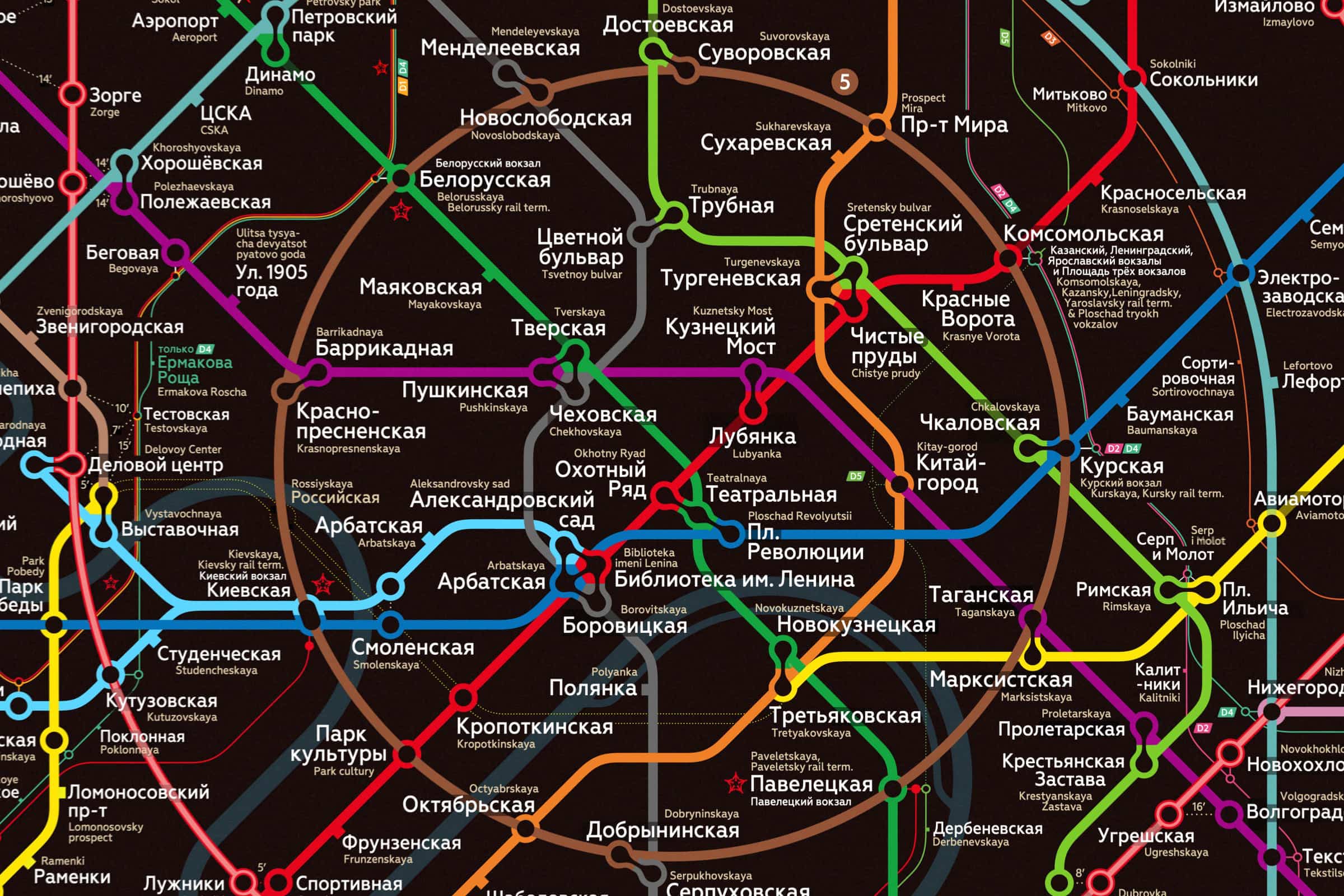 Карта Метро Москвы 2025 Картинки