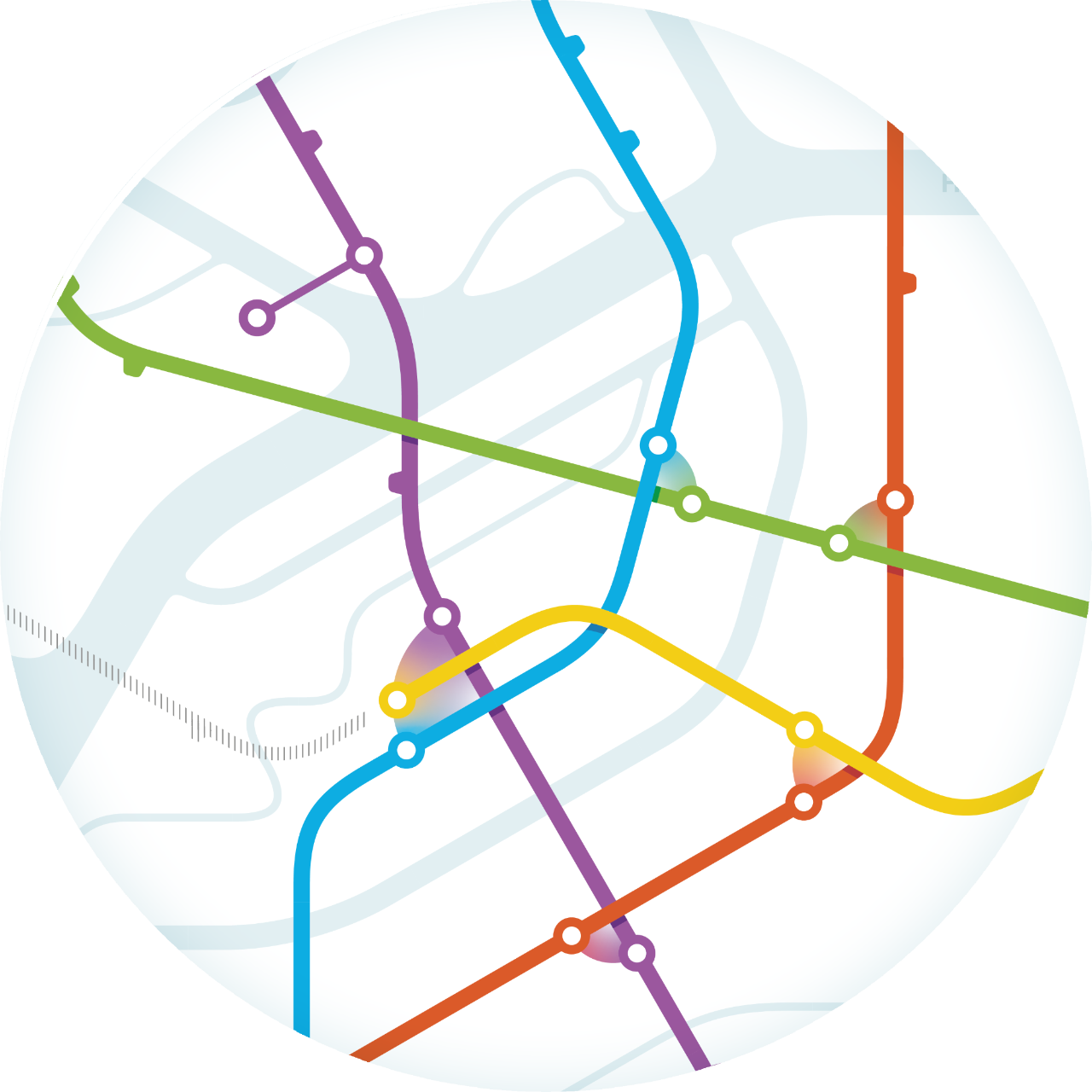 St. Petersburg Metro map