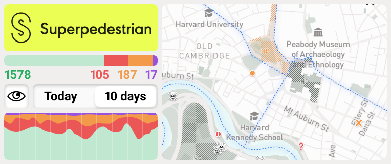 Superpedestrian fleet management interface