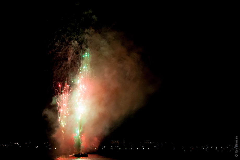 Fireworks in Cannes