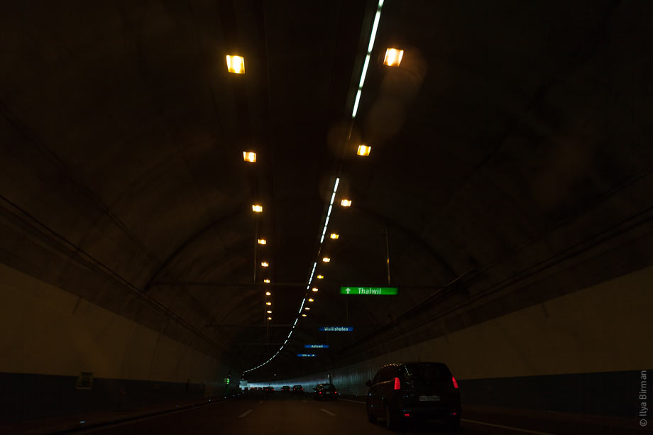A tunnel in Switzerland