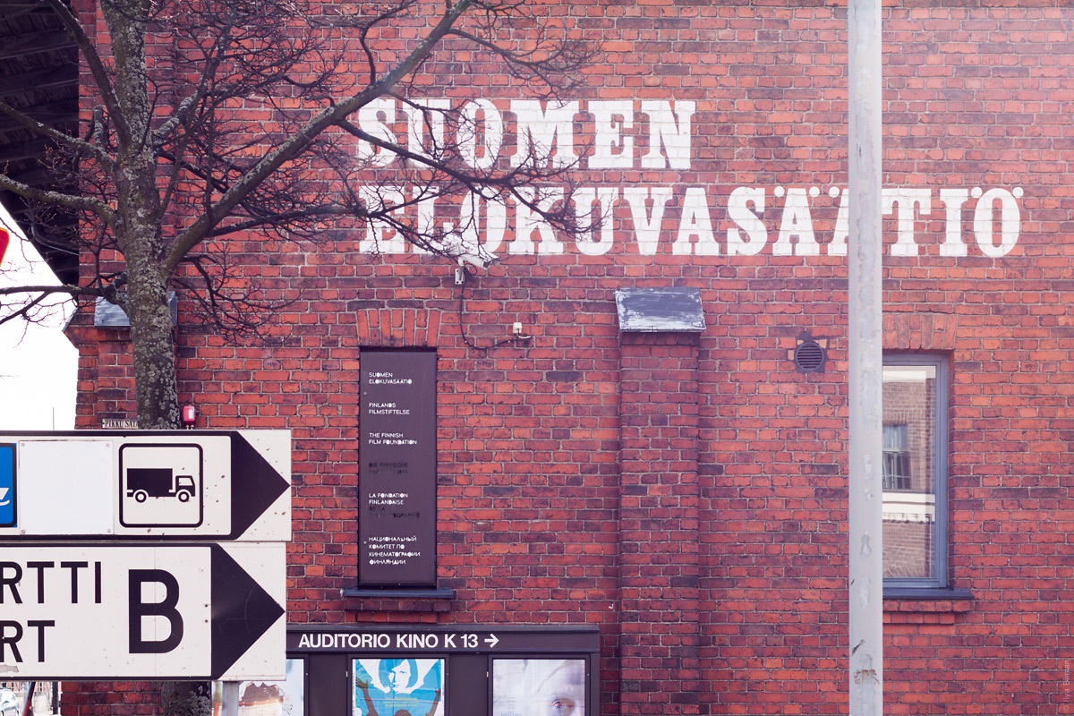 A brick wall in Helsinki