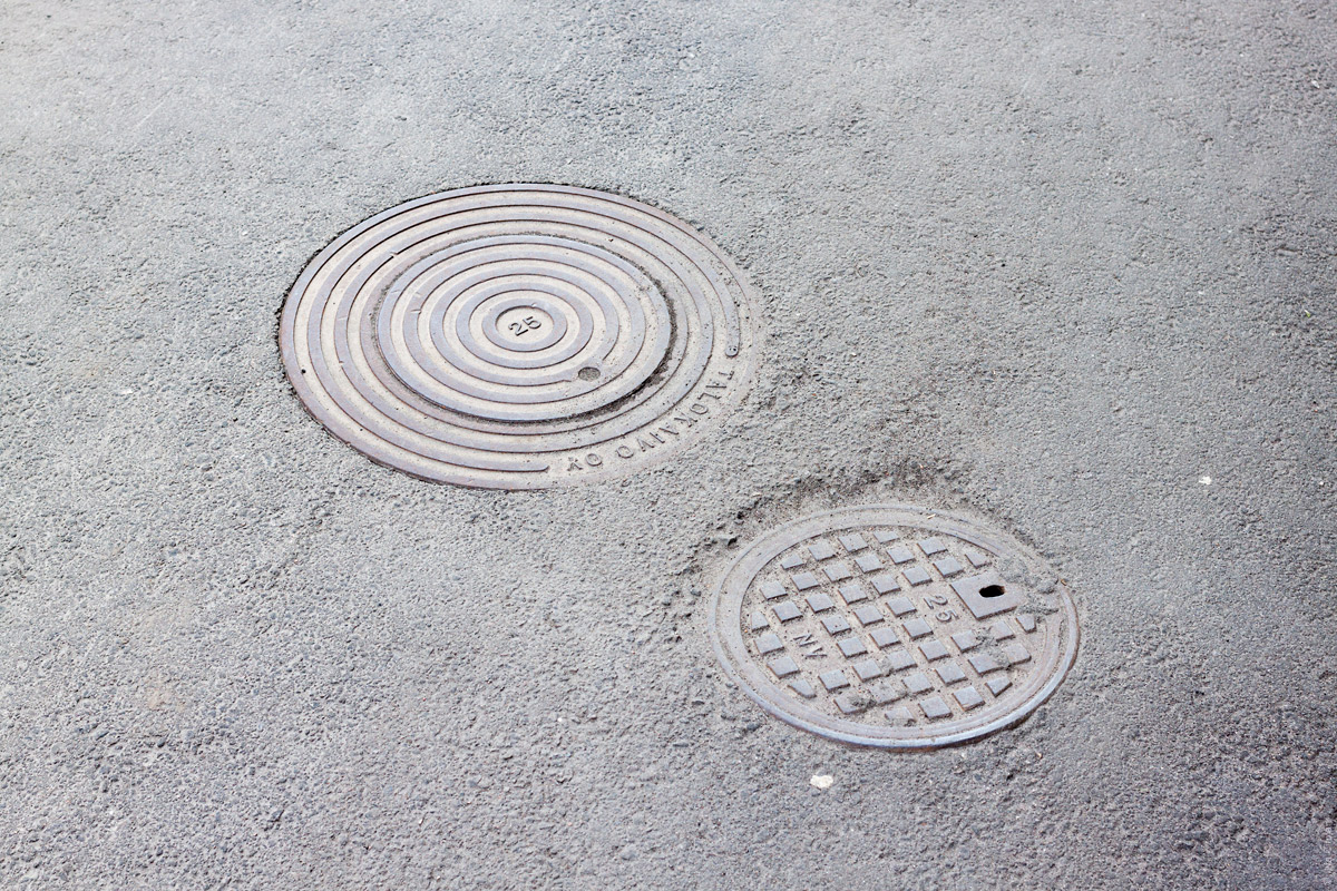 Manhole covers in Helsinki