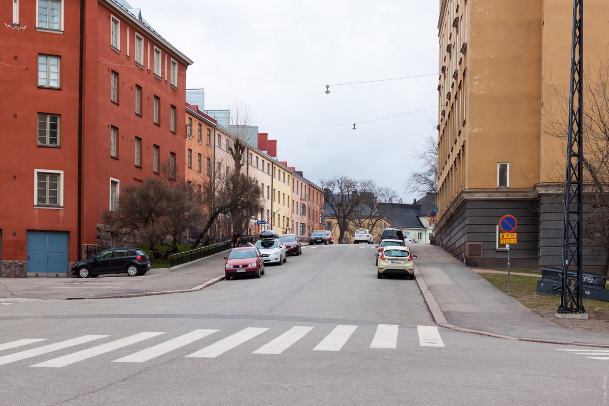 No lampposts in Helsinki
