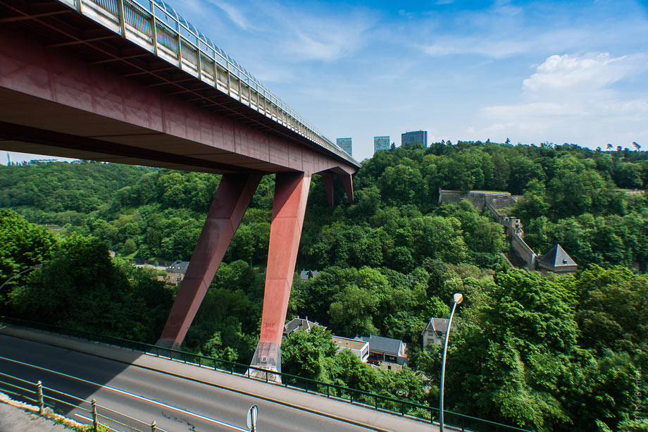 Luxembourg is a two-storey city