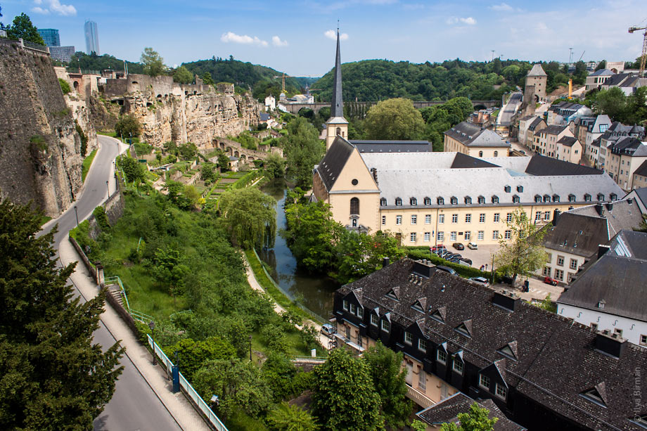 Luxembourg is a two-storey city