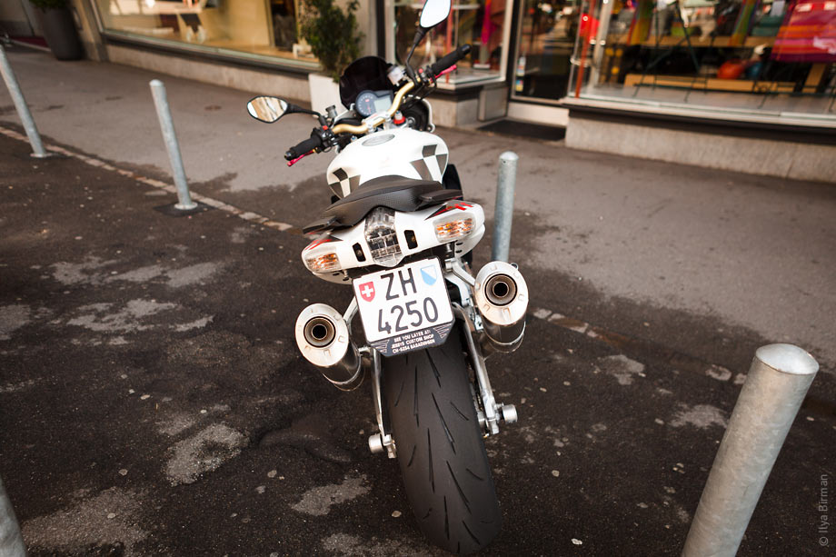 Swiss license plate