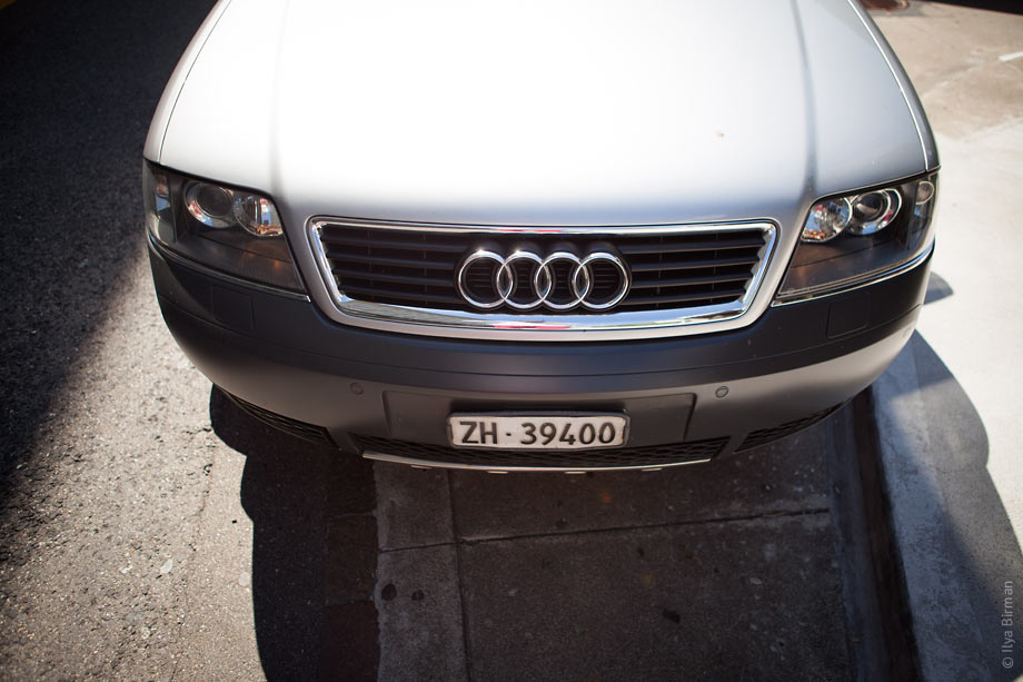 Swiss license plate